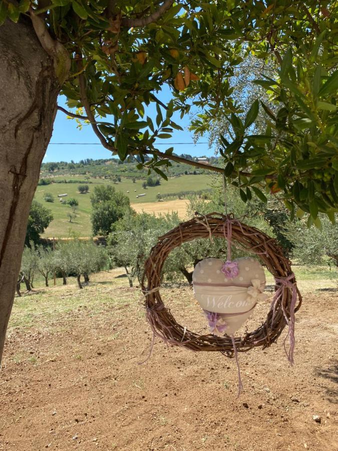 Casale Cialifone Villa Alanno Buitenkant foto